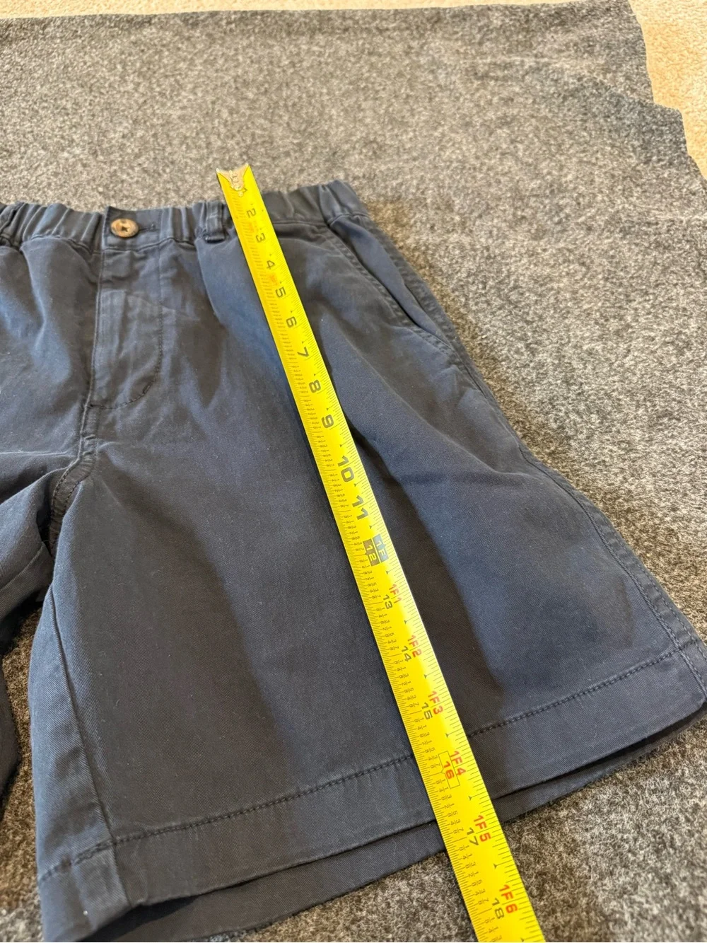 Bear Bottom Clothing Shorts Men’s Khaki Black Stretch 7 Inseam Chino Preppy M